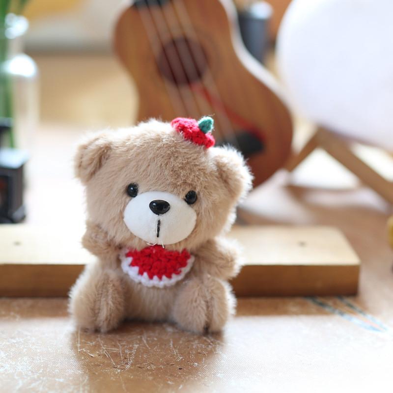 Pp Bear Teddy Cotton Plush Keychain Backpack Decor Stuffed Toy Gift Kids For