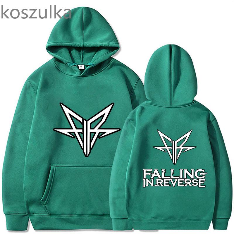 Falling In Reverse The Popular Mons Hoodies Men Women Retro Aesthetic Fashion Oversized Sweatshirt Hooded Tops