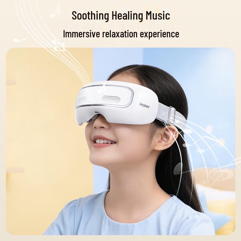 Haier Smart Visual Eye Massager with Heat and Music CN plug (adapter included)