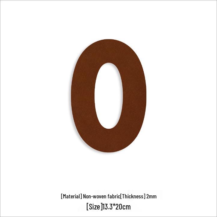 Coffee Forest Style Birthday Letters & Numbers Decoration for Kids' First Birthday Photoshoot