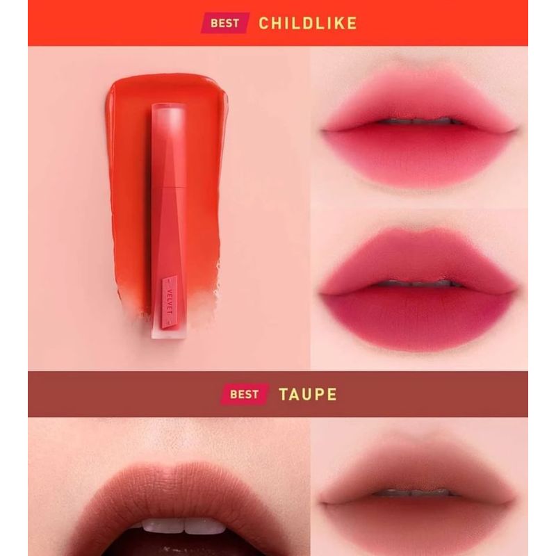 3CE - Velvet Lip Tint Plush - 19 Colors