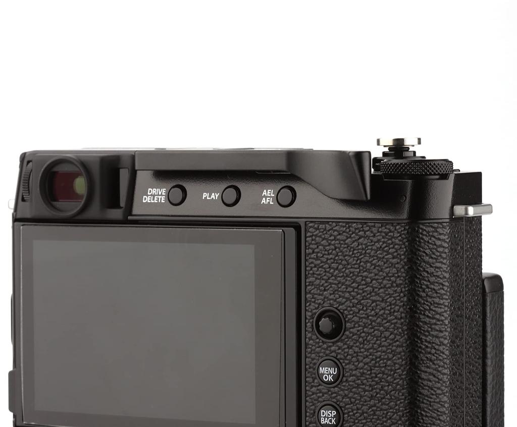 Empuñadura de pulgar Haoge para cámara Fujifilm Fuji Black THB-X4B X-E4,