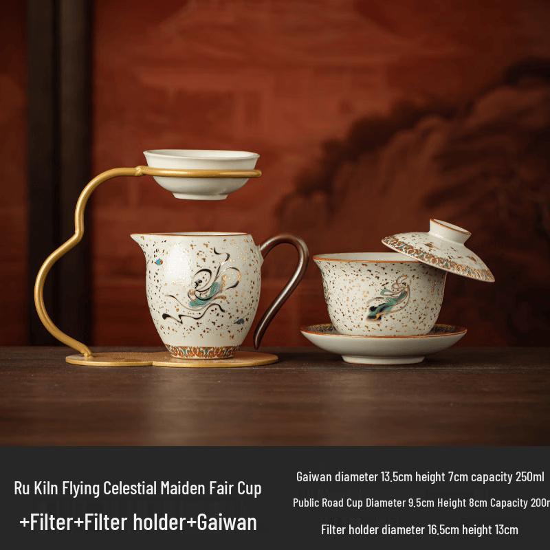 Ru Kiln Tea Ceremony Set