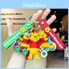 Creative Winnie The Pooh Key Ring Charming Pvc Accessory For Bags And Keys