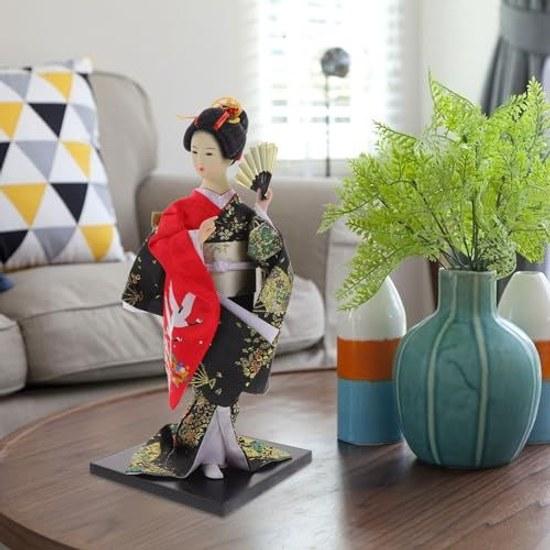 JapanfigurinedancemaikoJapanese stylesouvenirkimonogeishamodelkabukioriental dolltabletop30cm