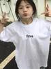 Women's Plus Size American Retro Cotton Short Sleeve T-Shirt - Trendy Loose Fit Summer Top