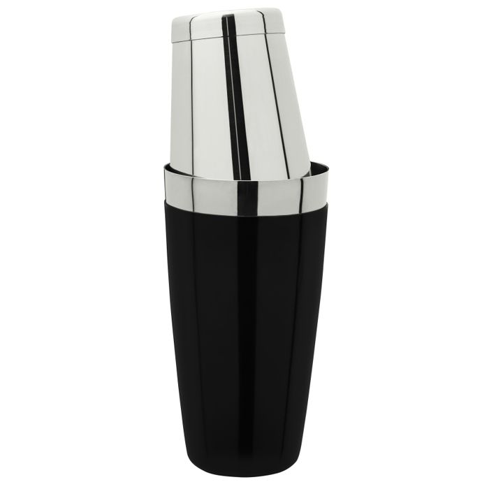 Cocktailshaker TIN on TIN Edelstahl 28oz/18oz mit Kälteschutz-Vinyl