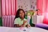 Mattel Universal Wicked Glinda Fashion Doll Accessories with Styled Blonde Poseable Removable Uniform Look & Hair, &