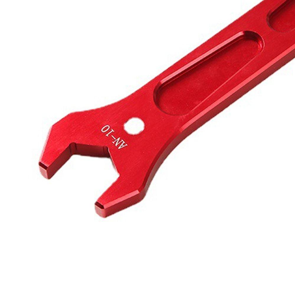 Red AN Spanner Tool Set Aluminum Door Panel Removal Tool Oil-cooled Joint Wrench  Oil Pipe