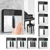 1/2/3 Gang Wall Glasses Panel Switches Enduring Electrical Light Switches Tempered Glass Panel Wall Light Switches