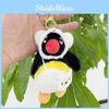 Plush Delightful Penguin Keychain Doll Featuring Colorful Patterns And Texture Cuddly