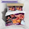 3pcs KPop Demon Hunters7 Cover Set - Personalized Name, HD Printed Bedding with 1 Cover and 2 Pillowcases - Perfect for Home Decor, Easy Care