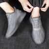 Herren Laufschuhe Lässig Leicht Atmungsaktiv Schnürschuhe Sportschuhe Sommer Outdoor Rutschfest Jogging Fitness Tennisschuhe