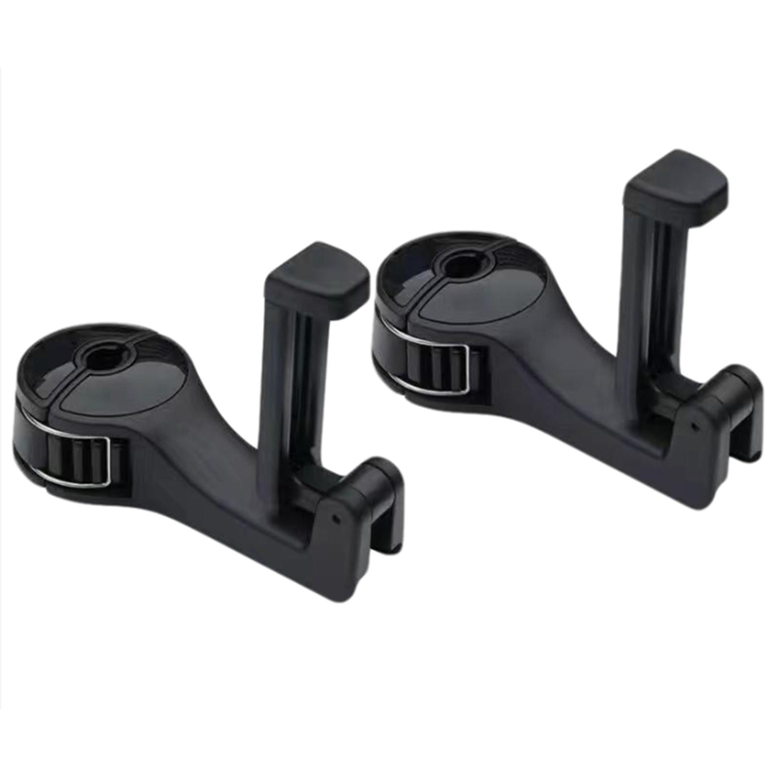 

Автомобильный крючок Многофункциональный автомобильный задний подголовник Крючок Автомобильный замок Тип Поддержка мобильного телефона Универсальный One Size чёрный