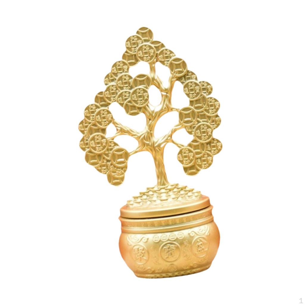 Feng Shui Money Tree Chinese Decoration Creative Tabletop Wealth Lucky for Party Bedroom