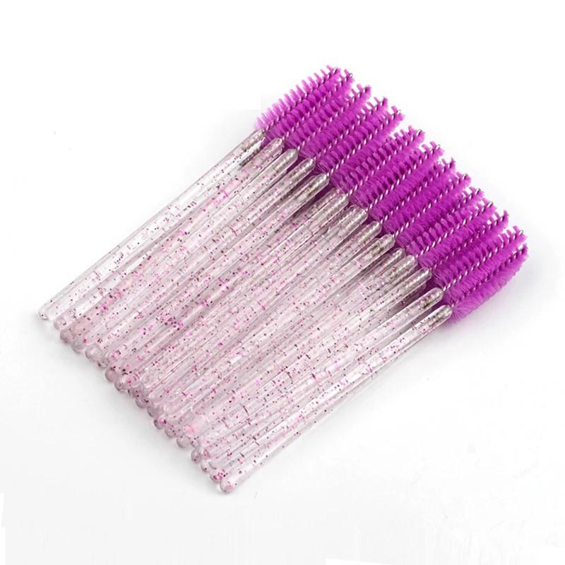 Eyelash Brushes False Eye Lashes Extension Tools Eyebrow Brush Mascara Wands Applicator Spoolers Lashes Cosmetic Tool