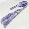 Damesleren riem in Koreaanse stijl met strik en kwastje tailleketting