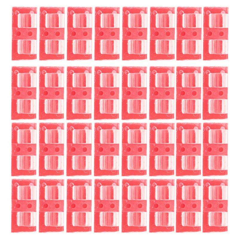 A84E-60 Pcs Hooks For Outdoor String Lights Clips, Waterproof UV-Resistant Clips Durable Clips