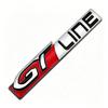 Samochód GT Line 3D Metal Chrom Cynk Stop Emblemat Odznaka Samochodowa Karoseria Błotnik Klejony Emblemat dla Peugeot GT RCZ 308 508 3008 5008