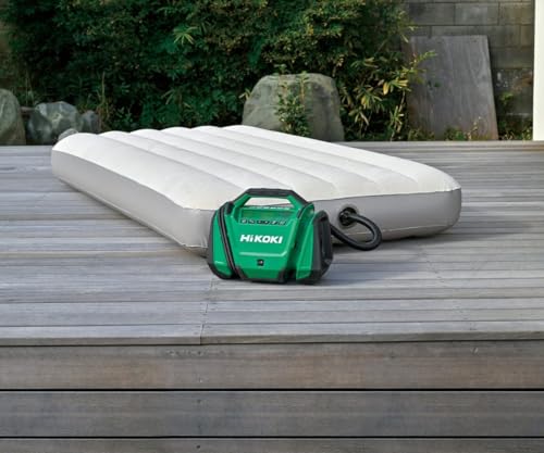 HiKOKI UP18DA (NN) 18V Rechargeable Air Pump, Maximum Pressure 1,100kPa, Battery and Charger Sold Separately