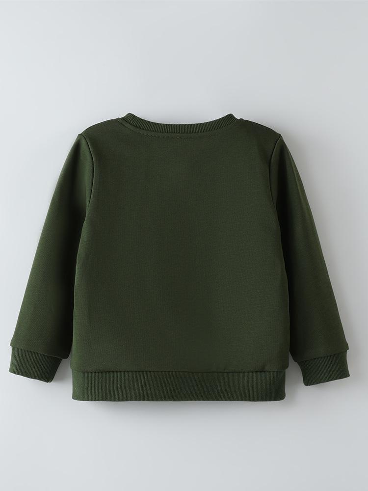 European and American Style Boys' Cartoon Long-Sleeve Sweatshirt for Autumn and Spring