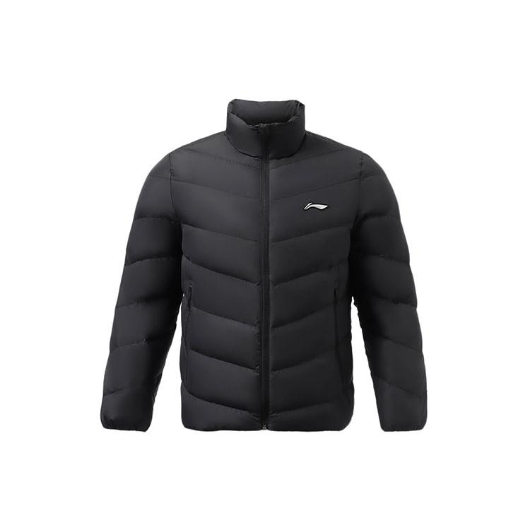 Li Ning Training Series Down Jacket Winter Men s Black AYMS267-1 M