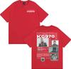 Rapper Kg970 Music Album Tour Graphic T-shirts for Men Harajuku Fashion Trend T Shirt Male Summer O-Neck Loose Oversized T-shirt