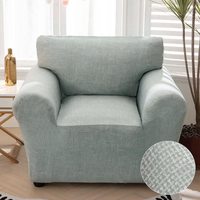 Sesselbezug Elastischer Sofabezug Baumwolle Stretch Sofabezüge für Wohnzimmer Copridivano Überwurf für Einzelsessel Couchbezug