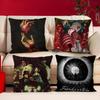 Vintage Frankenstein Monsters Movie Pillowcase Toon Gift Cushion Cover Bedroom Home Sofa Chair Seat Decor Pillow Case