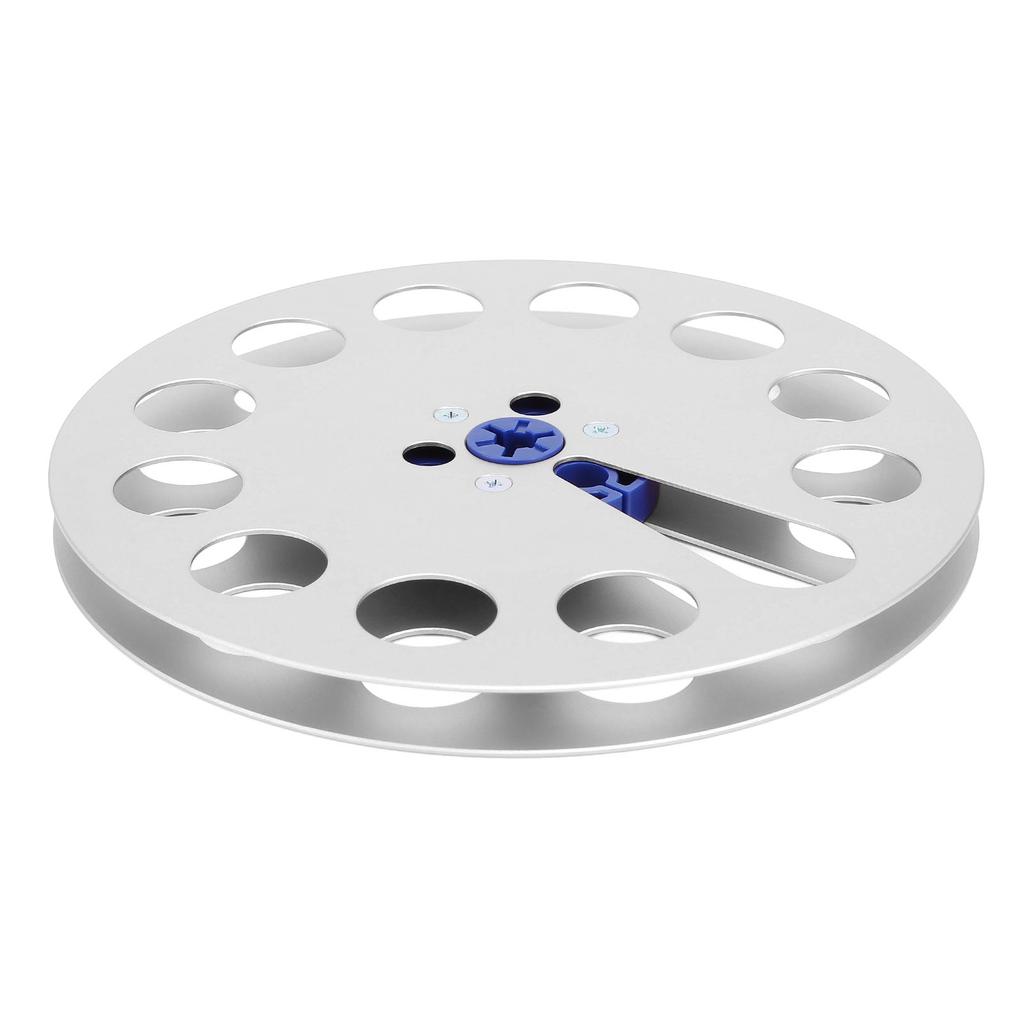 7 Zoll Leerspule Aluminiumlegierung Universal Tonbandspule Leerspule für ReVox Studer Silber