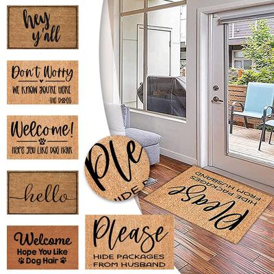 Funny Art Door Mat,Super Soft Carpet,Indoor/Outdoor Non- Rug Decor