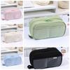 Large Capacity Students Stationery Bag Multi-functional Makeup Bag Simple Pen Organizer  School