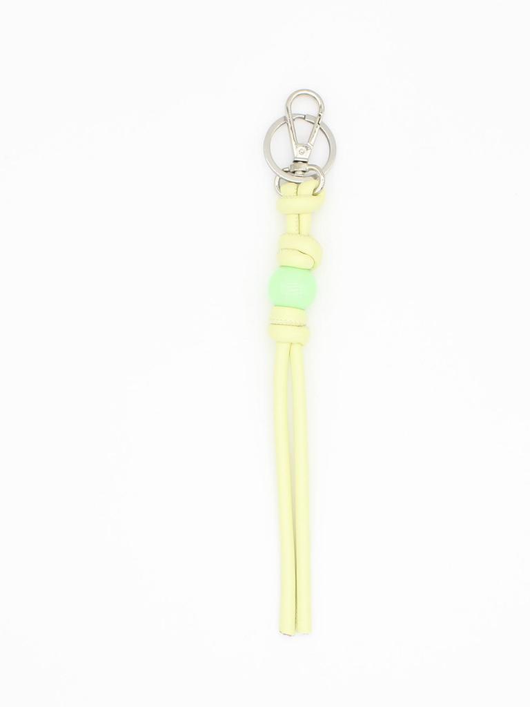 Stylish DIY Leather Woven Keychain Wrist Strap - Creative Pendant for Car or Bag