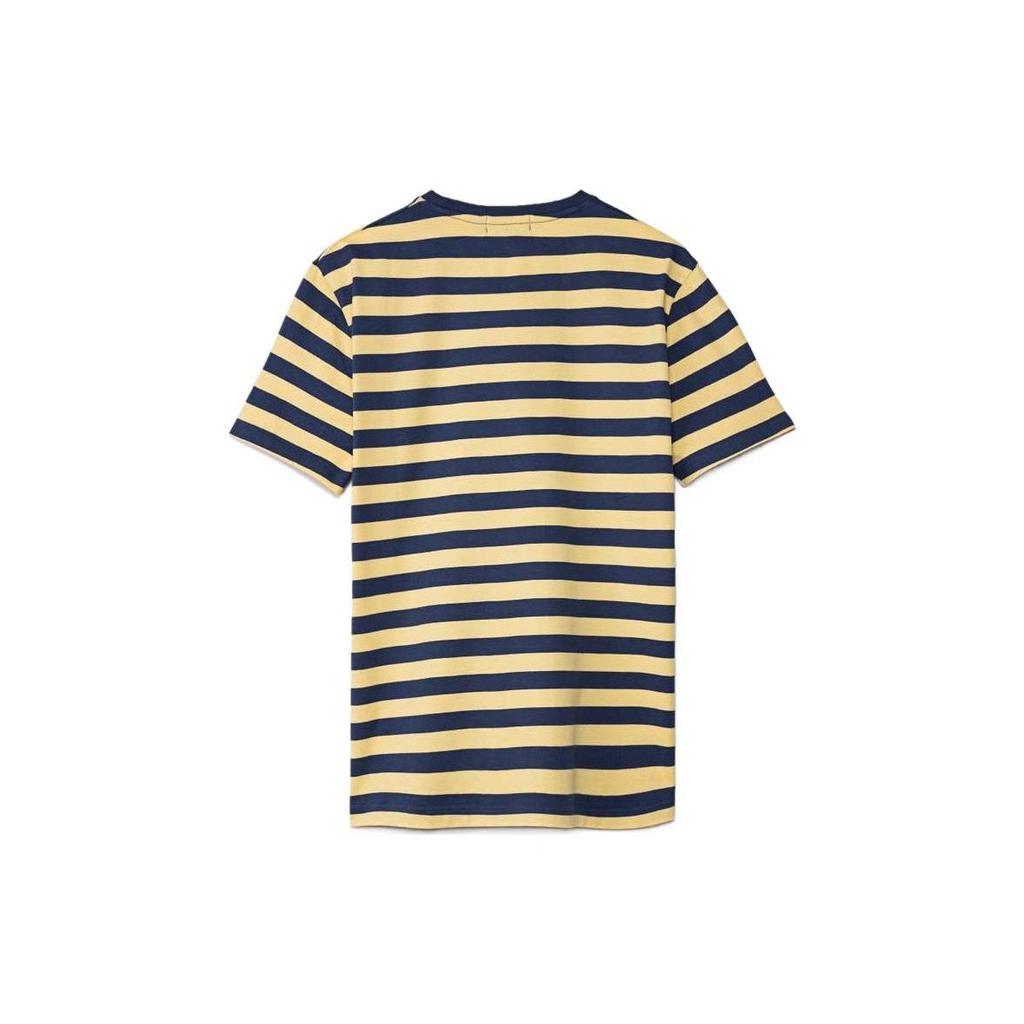 Polo Ralph Lauren SS22 Striped Crew Neck Short Sleeve T-Shirt Men T-Shirts Yellow 710803479-013