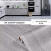 Waterproof Wood Grain Wallpaper Tables Wardrobes Cabinets Furniture Renovation decoration Self Adhesive Wallpaper