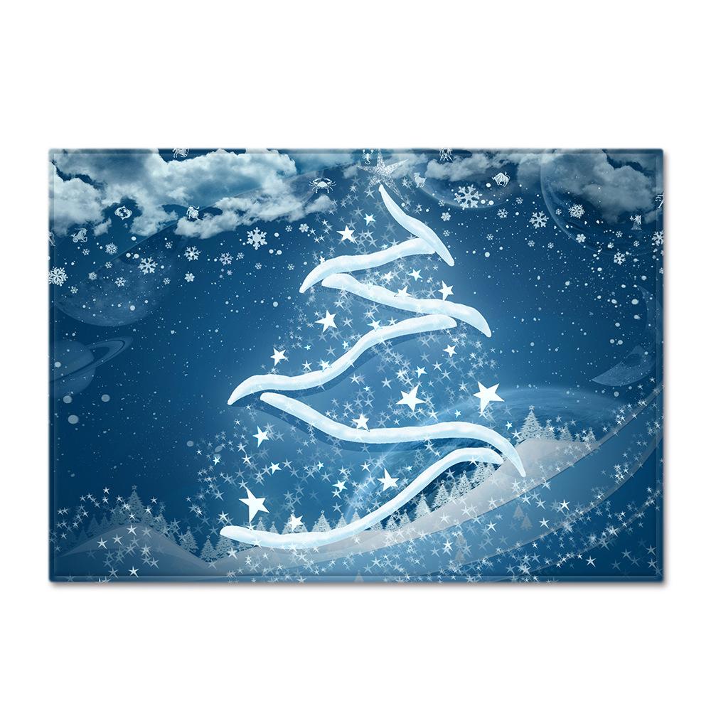 Christmas Living Room Floor Mat Bedroom Dining Room Carpet Carpet Doormat