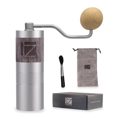 1Zpresso Q Manual Coffee Grinder - Lightweight, Portable, Easy To Clean, Stainless Steel Blade, Adjustable Internally, Ideal for Travel, Camping, and