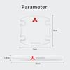 Pour Mitsubishi ASX Lancer Cordia Pajero Outlander Eclipse Galant Mirage Colt Poignée de Porte de Voiture Bol Bandelettes Autocollantes Transparentes