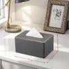 Luxurious Desktop Tissue Box: Stylish Design for Home, Hotel, or Restaurant