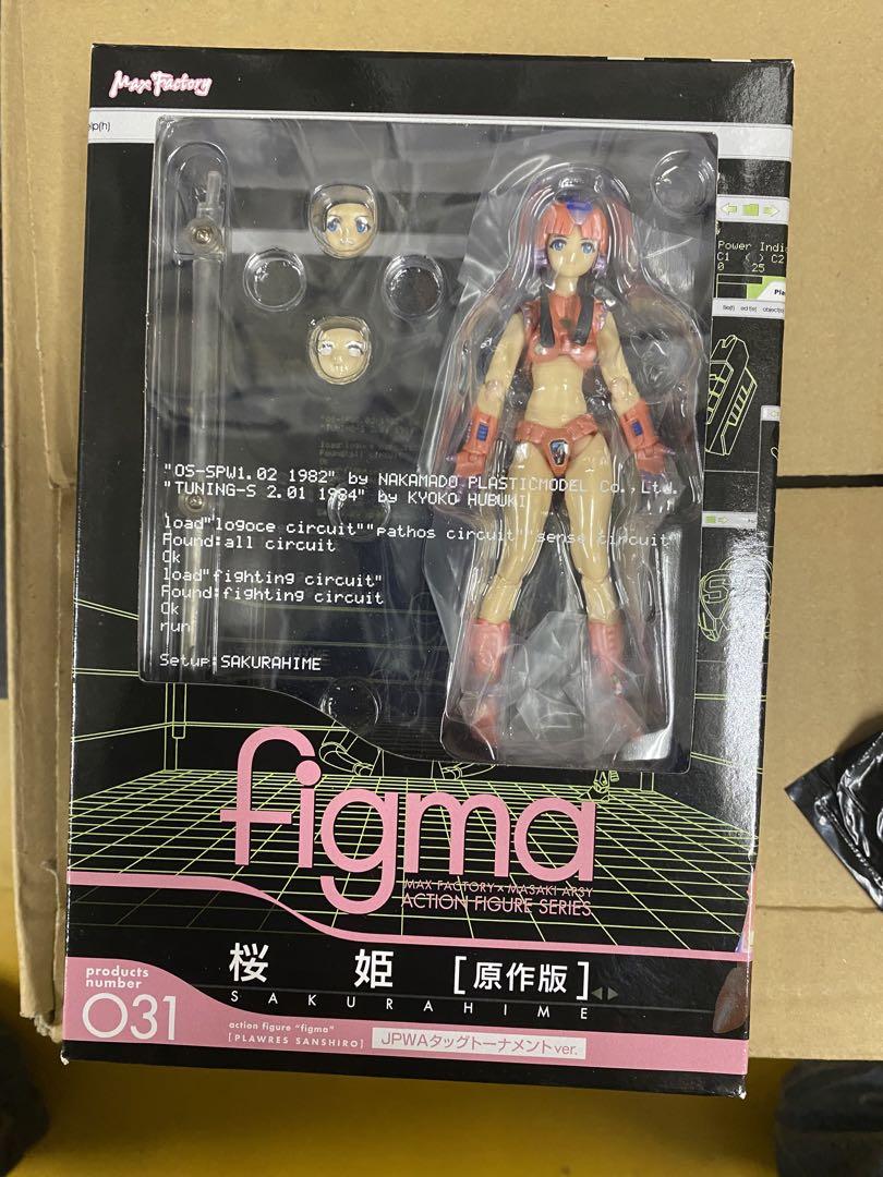 

[USED] figma Plawres Sanshiro Sakurahime (original version JPWA Tag Tournament ver.)