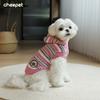 Puppy Clothes Autumn and Winter Hooded Pullover Sweater Sweet Two-legged Sleeveless Warm Knitted Sweater Pet Clothes
