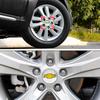 4Pcs ABS+Aluminum 60mm Emblem Car Wheel Hub Center Cap Car Parts For Chevrolet Cruze Captiva Lacetti Spark Aveo Orlando Camaro