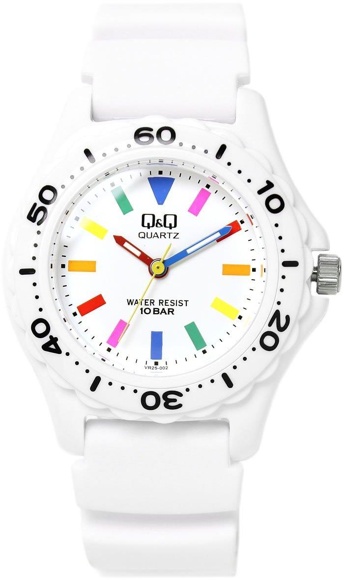 CITIZEN Urethane Band Color Watch White Multi [Citizen Q&Q] Q&Q Wristwatch, VR25-002 [Used]