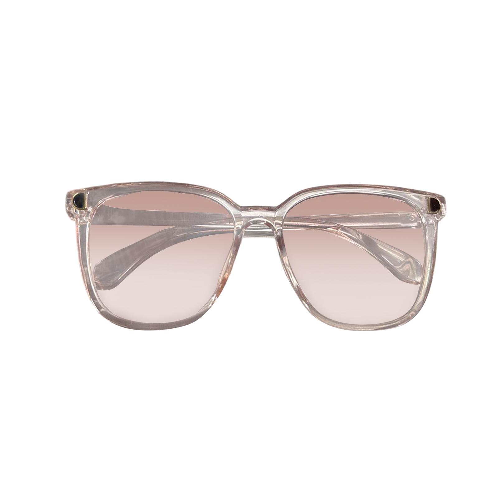 

Fashionable And High-end Sunglasses With Square Frames One Size рожевий