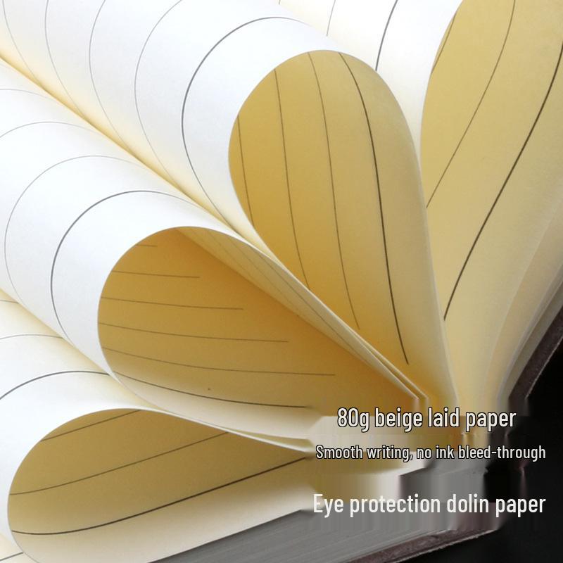 A5 Custom Leather Business Notebook - Office Diary & Memo Book, Thick Pages