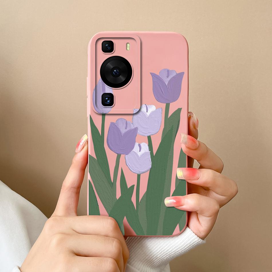 Für Huawei P60 Pro Art Handyhülle Süßes Design Weiche Flüssigsilikon-Rückabdeckung Für HuaweiP60 P 60 Anti-Drop Langlebiger Stoßfänger Funda