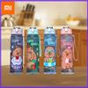 Xiaomi 750ML Cute Capybara Water Cup With Straw & Handle Sports Drinking Bottle Large Capacity Kawaii Water Bottle For Outdoor Use