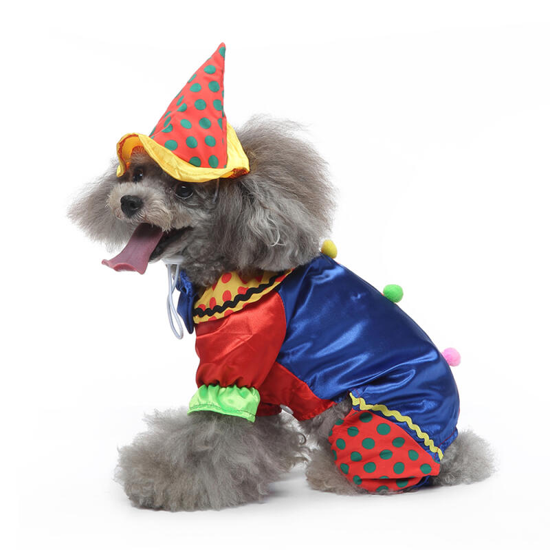 Alok Pierrot Costume Clothes Headband Set L