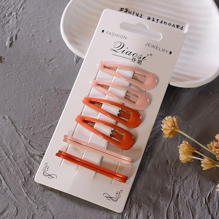 1Set Cute Candy Colors Dripping Hairpins BB Clip Girls Children Hair Clip Pin Barrette Accessories Women Kids Hairgrip Headdress