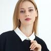Women Classic Chiffon Blouse False Collar Lapel Clothes Accessories Shirt Fake Collar